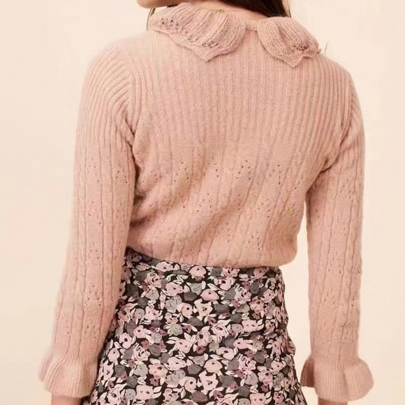 Rouje Ruffled knit Sweaters/Tops - Picture 2 of 14